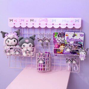 Kuromi Wall Grid Organizer
